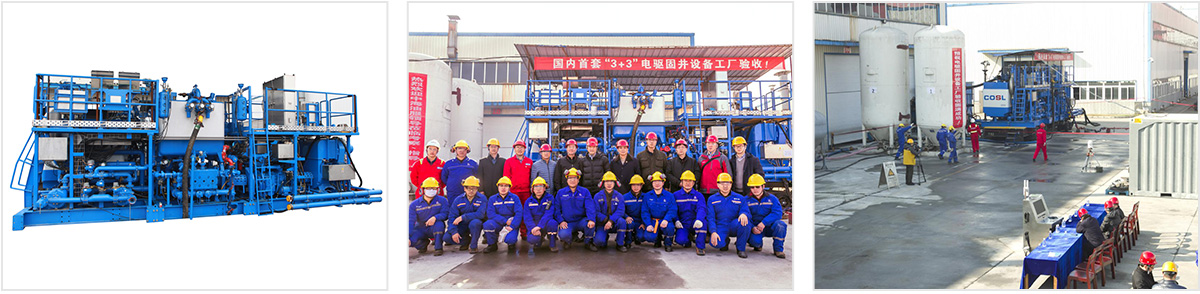 CSE6 Marine Deep-water Electrically-Driven Explosion-proof Twin Pump Cementing Skid